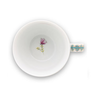 Pip Studio Blushing Birds Cup & Saucer - Blue